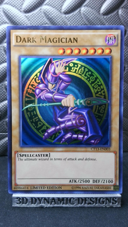 | Yugioh Dark Magician CT13-EN003 Ultra Rare 2016 Mega Tins NM- 🔥 | - Image 1
