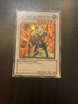 Yugioh Gaia Knight, the Force of Earth 5DS1-EN042 Super Rare 1st Edition NM - Image 3