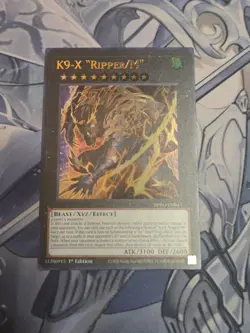 Yugioh K9 - X Ripper/M BPRO-EN043 1st Edition Ultra Rare NM In Hand - Image 1