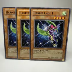 3x Yugioh Harpie Lady 1 SD8-EN013 Common - LP-NM 💎 - Image 1