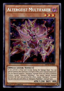 Yugioh Altergeist Multifaker MP19-EN009 Secret Rare 1st Ed NM - Image 1