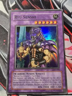 Yugioh! Ryu Senshi LOD-019 Super Rare Unlimited Edition - LP - Image 1