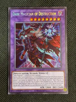 YuGiOh! - Dark Magician of Destruction MZMU-EN011 Secret Rare 1st Edition NM - Image 1