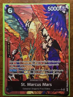One Piece Carrying on His Will• St. Marcus Mars (Alternate Art)•OP13-091•R - Image 1