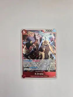 One Piece The Azure Sea's Seven - X.Drake - Rare Foil - OP14-016 - Image 1