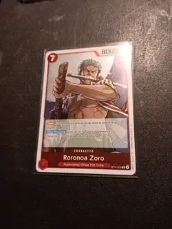 Roronoa Zoro OP14-015 R - The Azure Sea's Seven ENGLISH OP14 One Piece - Image 1