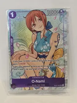 One Piece O-Nami OP05-062 Illustration Box Promo Volume 1 English SEALED! - Image 1