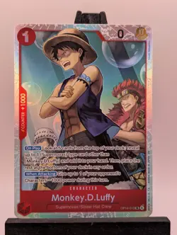 Monkey.D.Luffy OP14-013 (Foil) (SR) One Piece The Azure Sea's Seven OP14 - Image 1