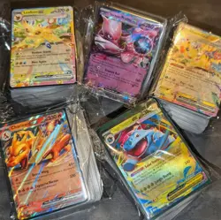 Pokemon TCG 150 Card Lot With Double Rare EX + 20 Holos! No Energies Or Dupes! - Image 2
