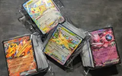 Pokemon TCG 150 Card Lot With Double Rare EX + 20 Holos! No Energies Or Dupes! - Image 3