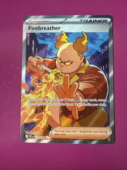 Firebreather 119/094 Full Art NM/M Phantasmal Flames Pokemon Card - Image 1