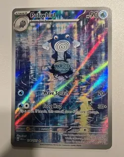 Poliwhirl 176/165 SV: Scarlet & Violet 151 NM Pokemon Card TCG - Image 1