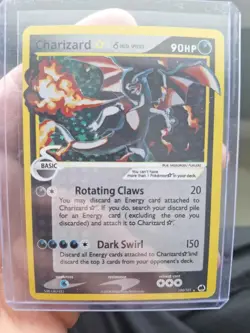 Charizard GOLD STAR CUSTOM Fan Art, DIY Custom Card, For Display Only - Image 1