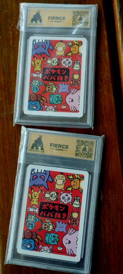 Eevee and Top - Pokemon Center Promo Rare Old Maid - Japanese Card graded 9.5/10 - Image 2