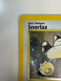 1999 Pokemon Snorlax 11/64 Jungle Holo 1st Edition First Trading Card Vintage - Image 2