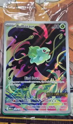 Bulbasaur - (Mega Evolution Stamped) 133/132 Miscellaneous Cards & Products Holo - Image 1