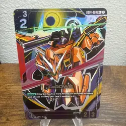 Gundam Card Game GD01 Newtype Rising GD01-050 R+ LaGOWE - Image 1
