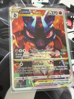 Lucario VSTAR SWSH291 SWSH: Sword & Shield Promo Cards Holo - Image 1