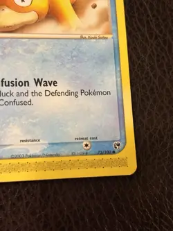 Pokemon TCG Psyduck EX Sandstorm Uncommon Card 73/100 - Image 4