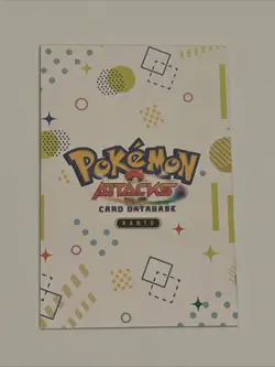 Gengar Pokemon Attacks Gold Card Database Kanto Card Peru - Image 2