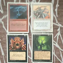 Magic: The Gathering Vintage Card Lot. - Image 1