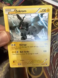 Pokemon TCG Zekrom Card Next Destinities 50/99, Regular Rare, Non-Holo - Image 3