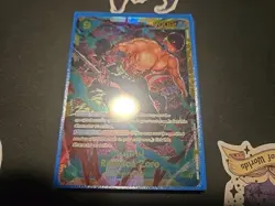 One Piece Card Game Roronoa Zoro OP06-118 Secret Rare English NM - Image 1