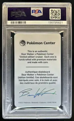 2022 PC Pokemon X Bear Walker Charizard Collection Cards PSA 10 Gem Mint - Image 2