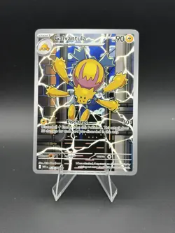 Galvantula 117/086 Sv White Flare Holo Pokemon Card TCG Rare Near Mint Pokemon - Image 1