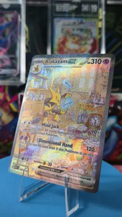 Pokemon Alakazam EX TCG Card 201/165 SV Scarlet & Violet 151 - Image 1