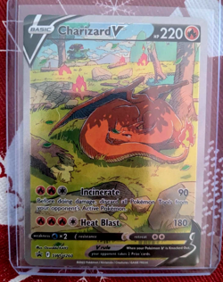 Pokemon TCG Charizard V SWSH260 Black Star Promo Card NM - Image 4