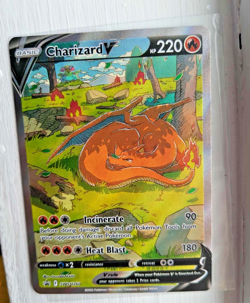 Pokemon TCG Charizard V SWSH260 Black Star Promo Card NM - Image 5
