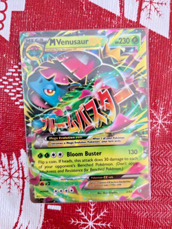 Pokemon Mega M Venusaur EX Holo Rare Card Generations 2/83 - Image 3