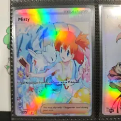 Lot of 9 Custom holo fanart mixed V Pokemon Trading Card Sleeved & Top Loaded!! - Image 3