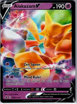 Alakazam V SWSH083 SWSH: Sword & Shield Promo Cards - Pokemon Card - NM - Image 1