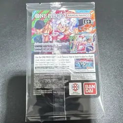 Bandai One Piece CCG Monkey D. Luffy US Voyage Promo Full Art Holo Card SEALED - Image 2