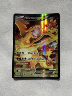 Charizard EX XY121 Black Star Promo Full Art Holo Pokemon Card TCG - Image 1
