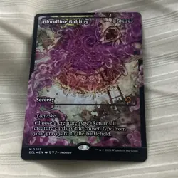 Bloodline Bidding (Showcase FOIL) 0385 MTG Lorwyn Eclipsed Magic The Gathering - Image 2