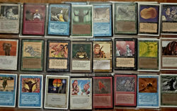 100+ Magic The Gathering Vintage MTG lot much vintage Alpha Beta Unlimited R/U/C - Image 1