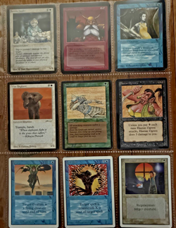100+ Magic The Gathering Vintage MTG lot much vintage Alpha Beta Unlimited R/U/C - Image 2