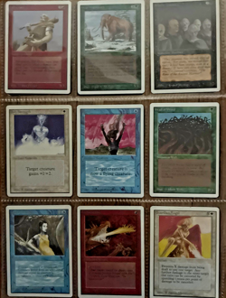 100+ Magic The Gathering Vintage MTG lot much vintage Alpha Beta Unlimited R/U/C - Image 3