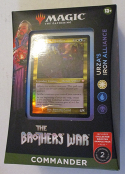 MTG URZA'S IRON ALLIANCE The Brothers' War Commander Deck SEALED - Image 1