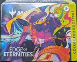 MTG EDGE OF ETERNITIES COLLECTOR BOOSTER BOX ENGLISH FACTORY SEALED! - Image 1
