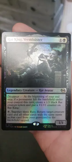 Rat King, Verminister Teenage Mutant Ninja Turtles Foil - Image 1