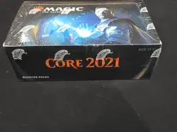 Magic the Gathering-Core 2021-Booster Packs Factory Sealed Box-36 Packs - Image 2