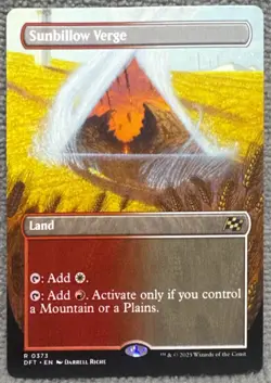 Sunbillow Verge (Borderless) Aetherdrift Regular 373 MTG - Image 1
