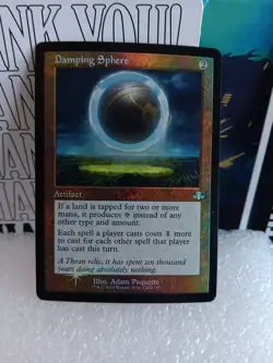 Damping Sphere Foil 377 (Retro Frame) Dominaria Remastered - Image 1