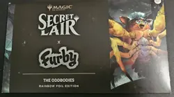 MTG Secret Lair x Furby The Oddbodies Rainbow Foil Edition SEALED - Image 1