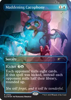 MTG Secret Lair x Furby The Oddbodies Rainbow Foil Edition SEALED - Image 4