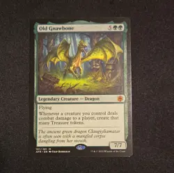 Old Gnawbone MTG Adventures in the Forgotten Realms Mythic Regular 197 / 281 AFR - Image 1